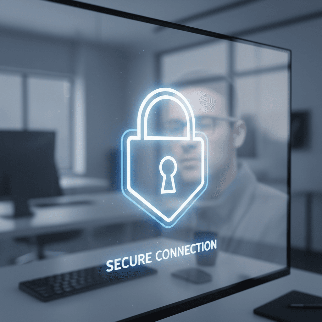 Security shield protecting digital data